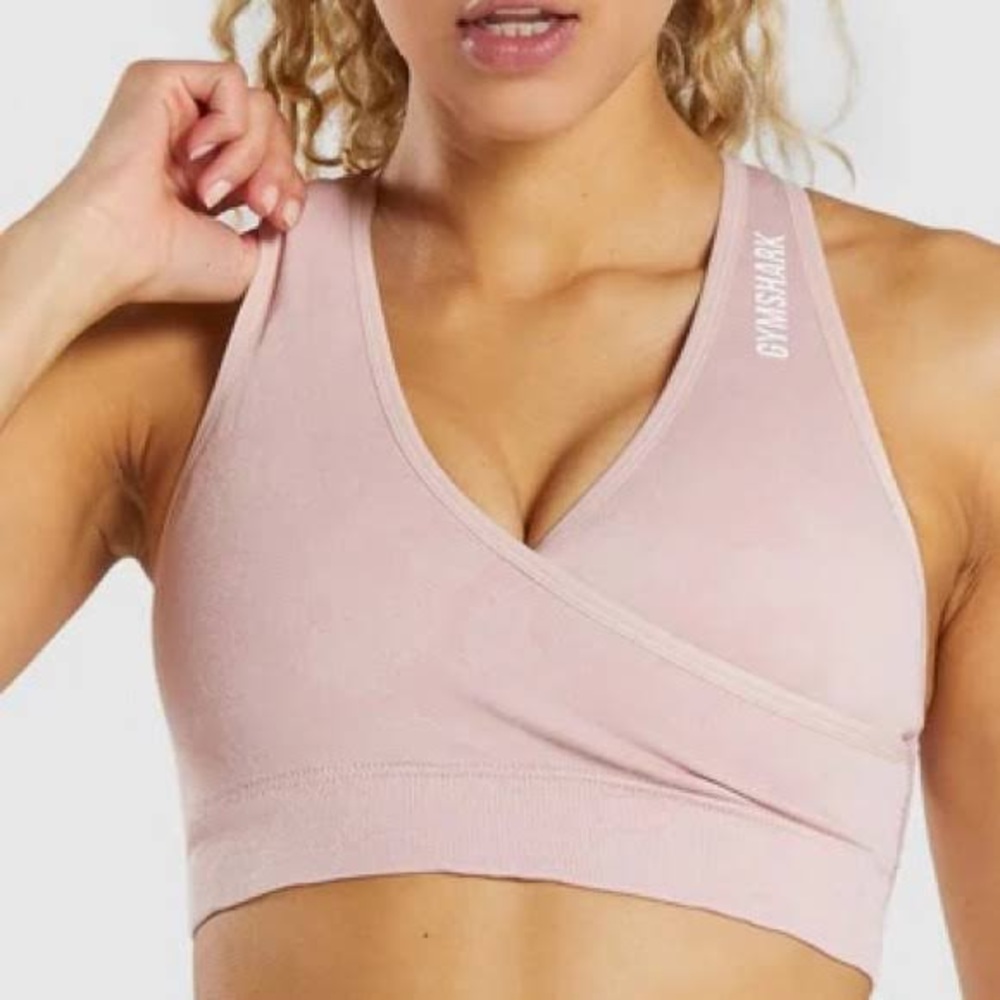 Gymshark Adapt Pink Sports Bra